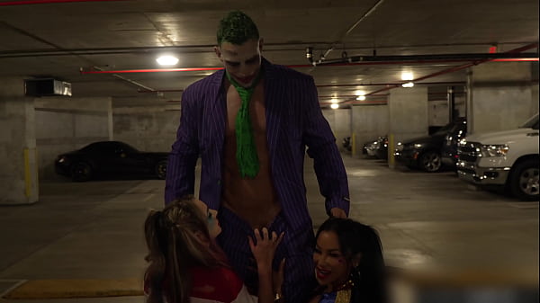 The Joker Taking On 2 Harleys. Maximo Garcia, CJ Miles And Mackenzie Mace It’s Amazing