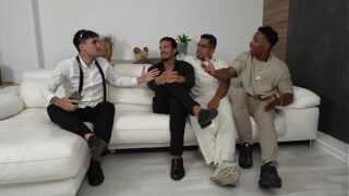 extreme fantasy in a gang bang with gangbang