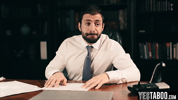 Curvy petite blonde MILF avoids getting fired by fucking her boss