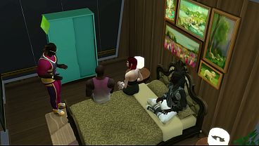 Redhead gets a gangbang against BBC