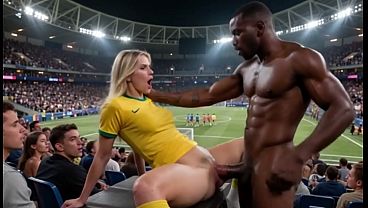 The BEST INTERRACIAL ” WORLD CUP 2026 ” (((( Brazilian GIRLS   5 BBC )))) I’m a whore and I had a gangbang with 5 Black African men in public during the World Cup; I charge 100 dollars [AI Generated]